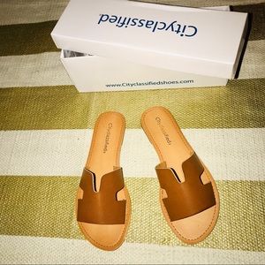 Brown Boutique Sandals